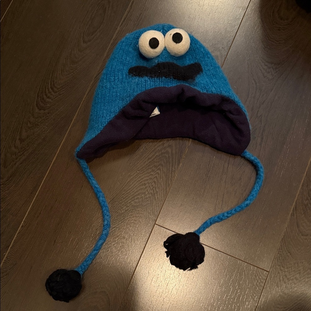 Cookie Monster Toddler Toque